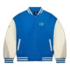 Veste universitaire Converse x ADER ERROR SHAPES, tailles asiatiques « Cobalt »