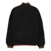 Veste universitaire isolante Converse x Vince Staples, tailles asiatiques « Black Orange »