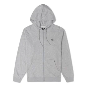 Veste zippée intégrale Go-To Chuck Patch Classic Fit, tailles asiatiques « Grey »